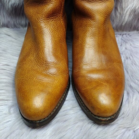 Louise Et Cie Tall Leather Riding Equestrian Boots Womens Size 8.5 Brown - Picture 4 of 9